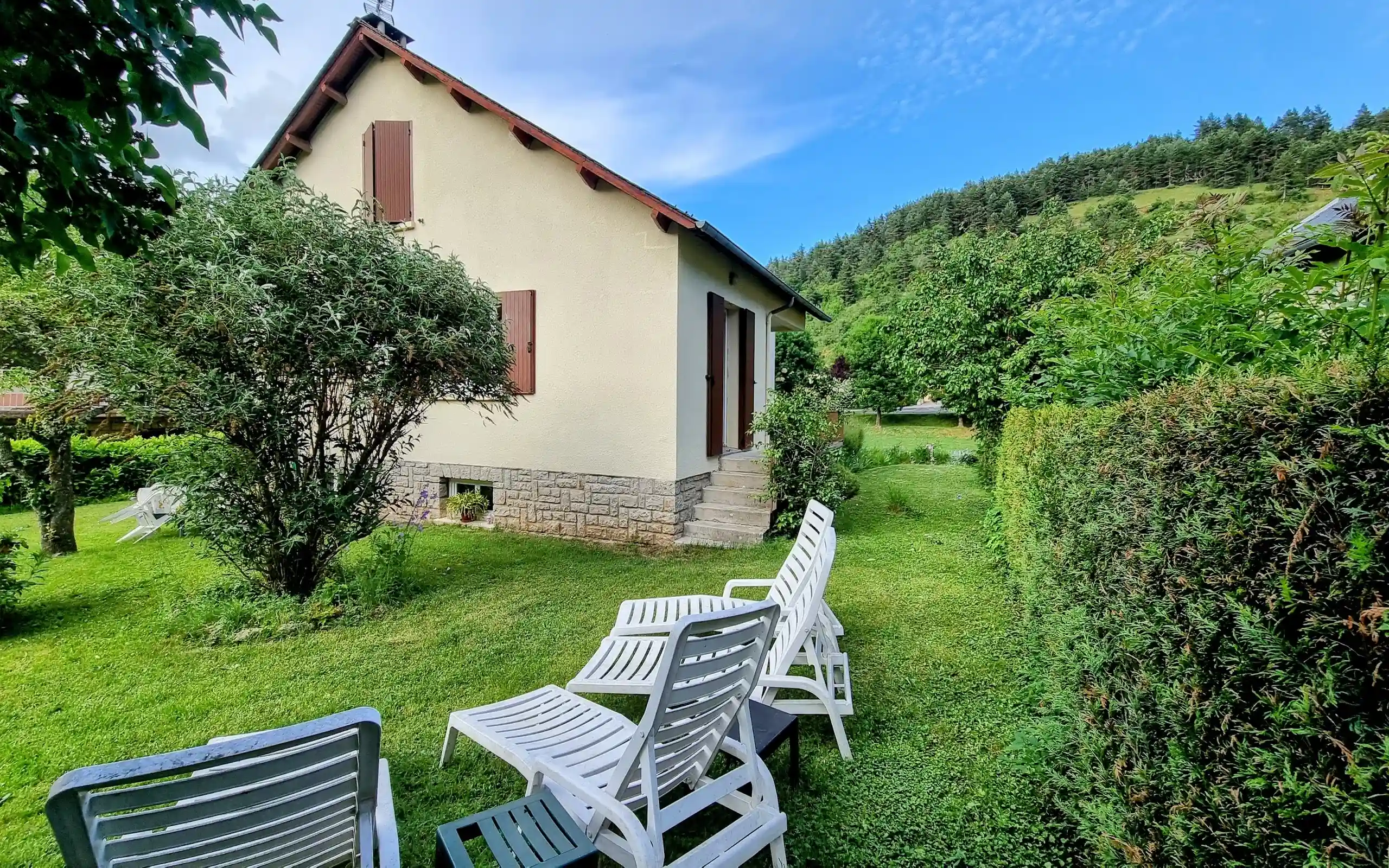 Jardin de 500 m²